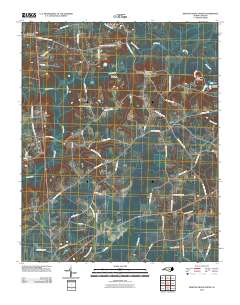 Newton Grove North 2010 topographic map thumbnail