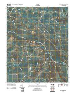 Fort Barnwell 2010 topographic map thumbnail