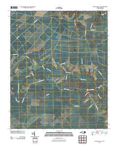 Jacksonville NE 2010 topographic map thumbnail