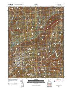 Elizabethtown 2010 topographic map thumbnail