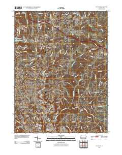 Glenshaw 2010 topographic map thumbnail