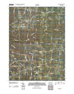 Kossuth 2010 topographic map thumbnail