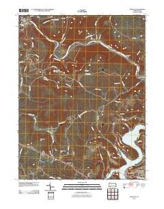 Ohiopyle 2010 topographic map thumbnail