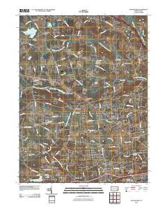 Wagontown 2010 topographic map thumbnail