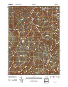 Dushore 2010 topographic map thumbnail