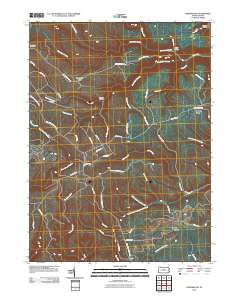Howard NW 2010 topographic map thumbnail