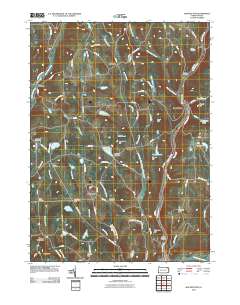 Hop Bottom 2010 topographic map thumbnail