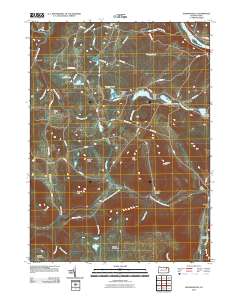 Jenningsville 2010 topographic map thumbnail
