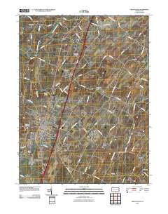 Greencastle 2010 topographic map thumbnail