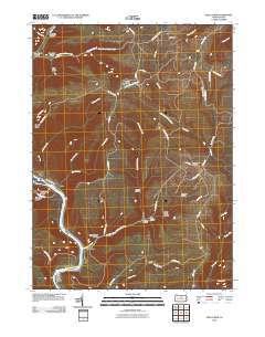 Glen Union 2010 topographic map thumbnail