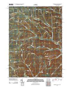 Harrison Valley 2010 topographic map thumbnail