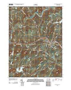 Factoryville 2010 topographic map thumbnail