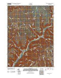 English Center 2010 topographic map thumbnail