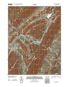 Frankstown 2010 topographic map thumbnail