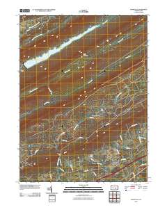 Grantville 2010 topographic map thumbnail