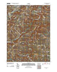 Glen Richey 2010 topographic map thumbnail
