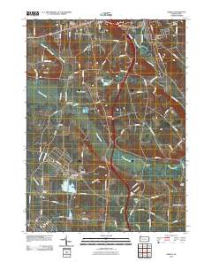 Geneva 2010 topographic map thumbnail