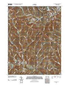 Ellsworth 2010 topographic map thumbnail