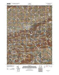 Fleetwood 2010 topographic map thumbnail