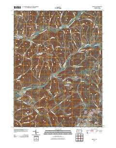 Ernest 2010 topographic map thumbnail