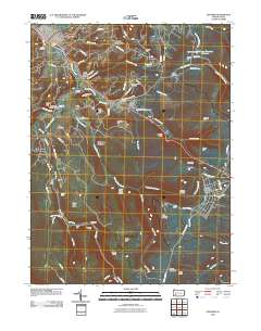Ligonier 2010 topographic map thumbnail