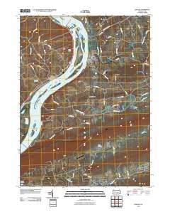 Halifax 2010 topographic map thumbnail