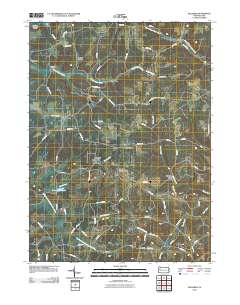 Hilliards 2010 topographic map thumbnail