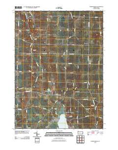 Harmonsburg 2010 topographic map thumbnail