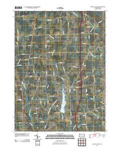 Jackson Center 2010 topographic map thumbnail