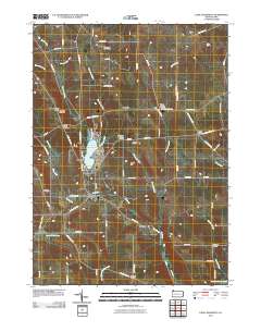 Lake Canadohta 2010 topographic map thumbnail