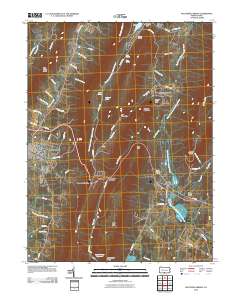 McConnellsburg 2010 topographic map thumbnail