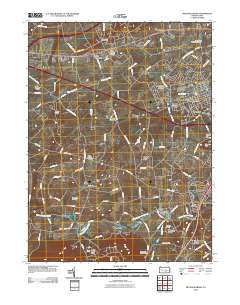 Mechanicsburg 2010 topographic map thumbnail