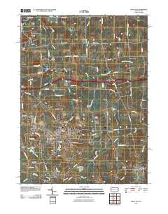 Grove City 2010 topographic map thumbnail