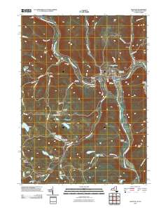 Hancock 2010 topographic map thumbnail