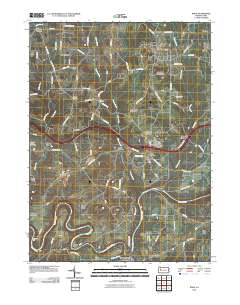 Knox 2010 topographic map thumbnail