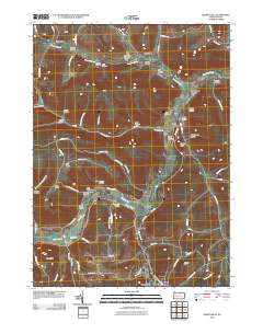 Keeneyville 2010 topographic map thumbnail
