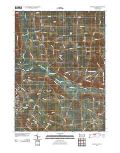 Greenville East 2010 topographic map thumbnail