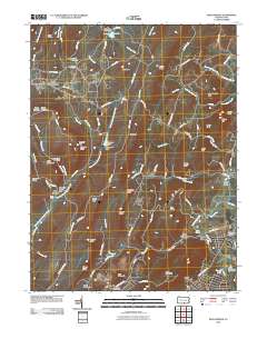 Iron Springs 2010 topographic map thumbnail