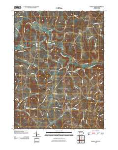 Marion Center 2010 topographic map thumbnail