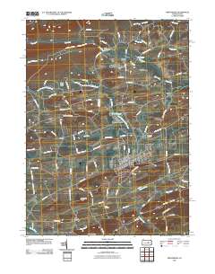 Mifflinburg 2010 topographic map thumbnail