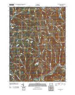 Le Raysville 2010 topographic map thumbnail