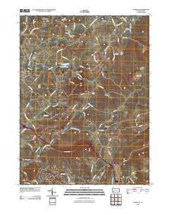 Mammoth 2010 topographic map thumbnail