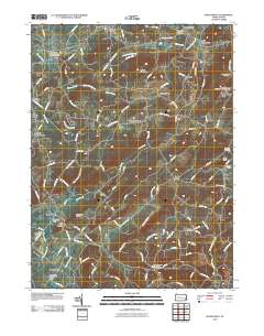 Manatawny 2010 topographic map thumbnail