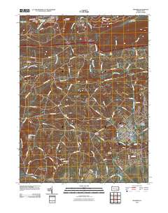 Manheim 2010 topographic map thumbnail