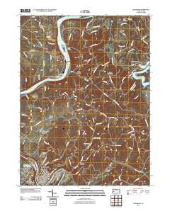 Leechburg 2010 topographic map thumbnail