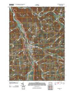 Mansfield 2010 topographic map thumbnail