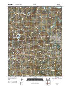 Latrobe 2010 topographic map thumbnail