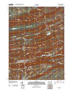 Ashland 2010 topographic map thumbnail