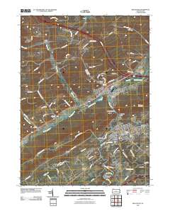 Bellefonte 2010 topographic map thumbnail