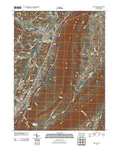 Bellwood 2010 topographic map thumbnail